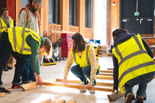 Students at an NMITE Open Day