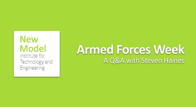 Armed Forces Week: A Q&A with Steven Haines
