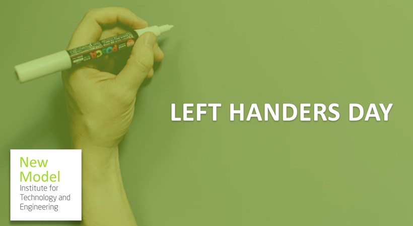 Left Handers Day: Associate professor Peter Metcalfe | Always use the correct hand!