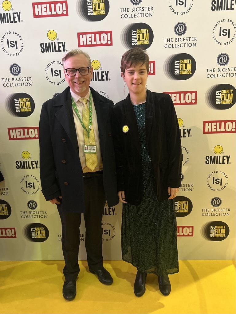 Chloe with charities