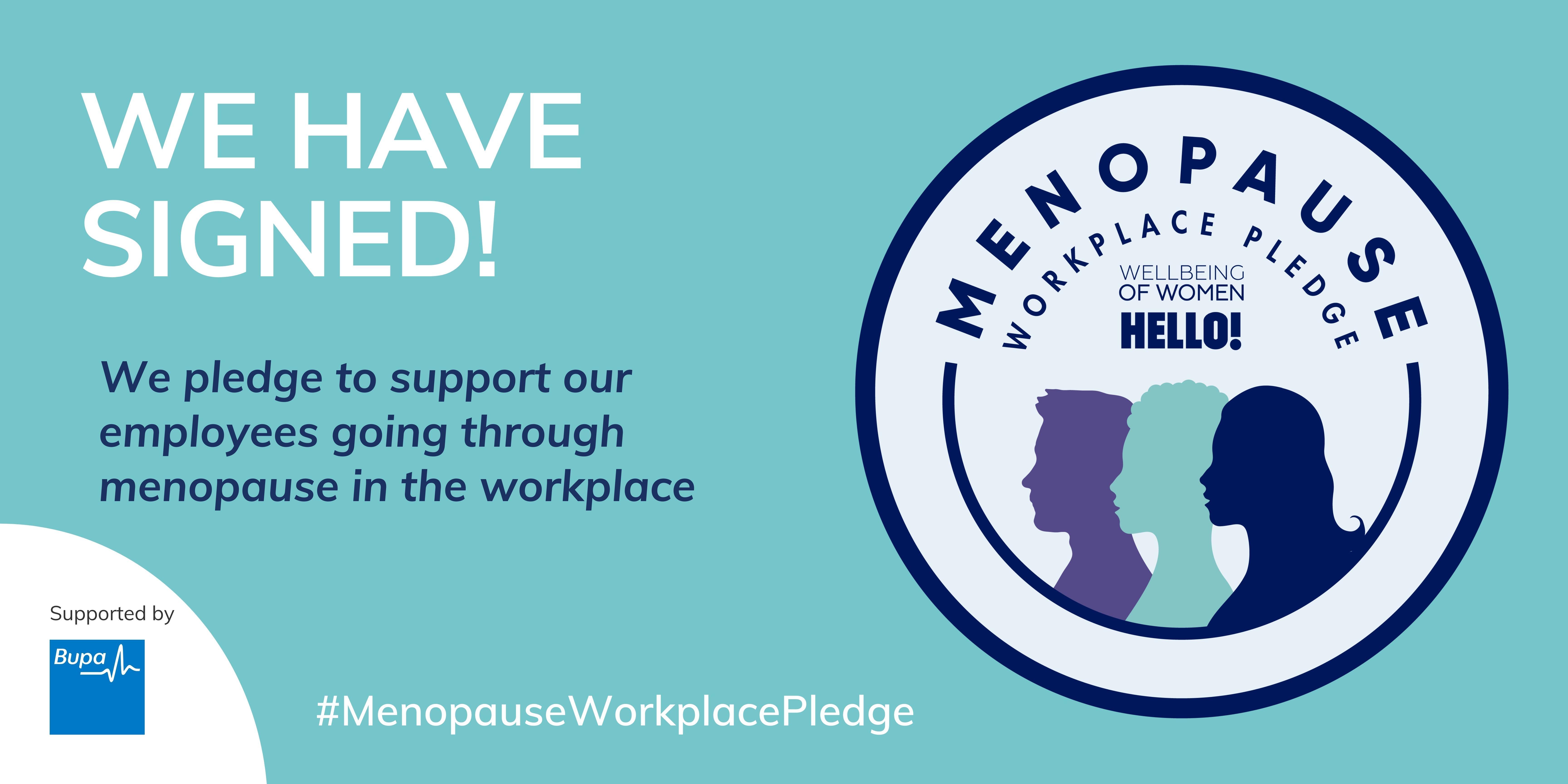 Menopause Pledge Logo