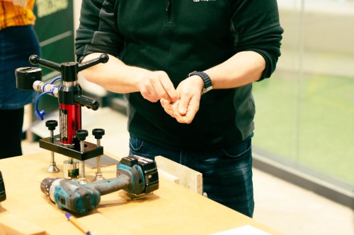 Timer TED student in NMITE Centre for Timber Technology