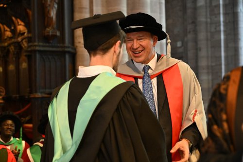 Jesse Norman MP at NMITE Graduation