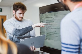 Student coding