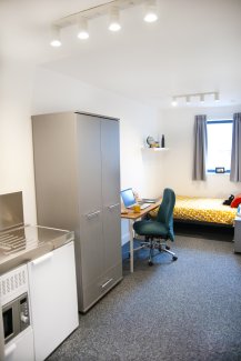NMITE Student Accommodation Bedroom