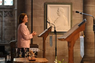 Cressida Hobbs speech at graduation