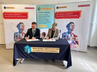 NMITE sign a Memorandum of Understanding with BAE Systems Digital Intelligence