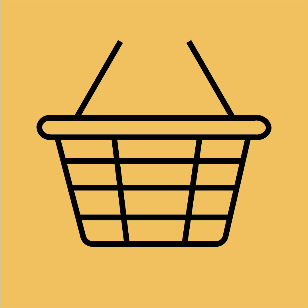 Icon of a shopping basket